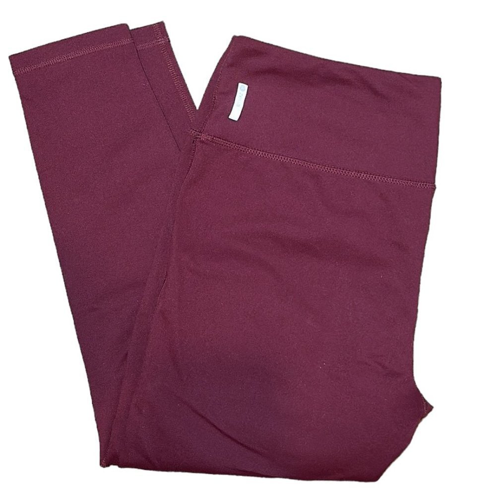 Zella‎ high waist Legging Wine Red size large